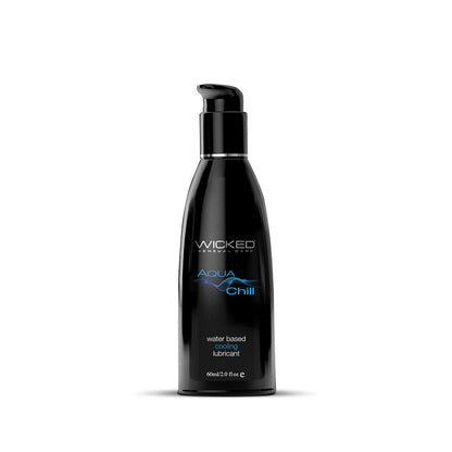 WICKED - AQUA CHILL WATER-BASED COOLING LUBRICANT 2 OZ.