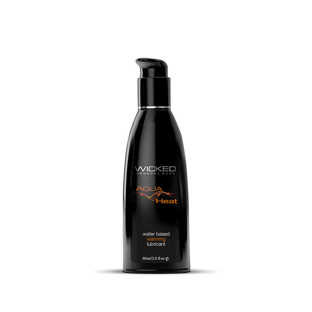 WICKED - AQUA HEAT WATER-BASED WARMING LUBRICANT 2 OZ.