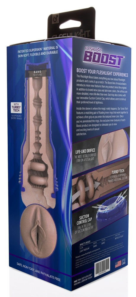 FLESHLIGHT - FLESHLIGHT BOOST BANG  MEDIUM DARK (RP)