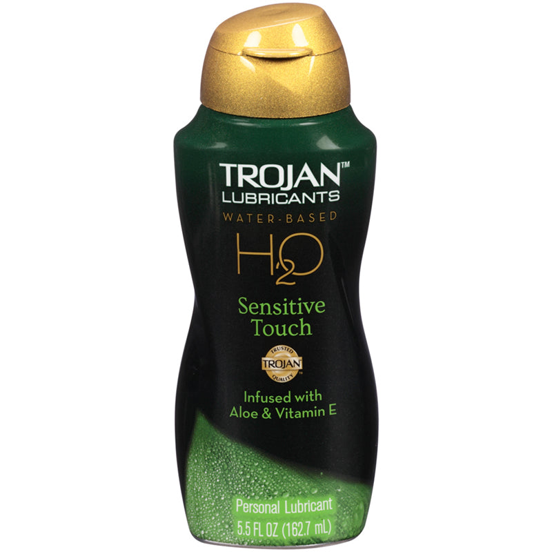 PARADISE MARKETING - TROJAN LUBRICANTS H2O SENSITIVE TOUCH  5.5OZ.