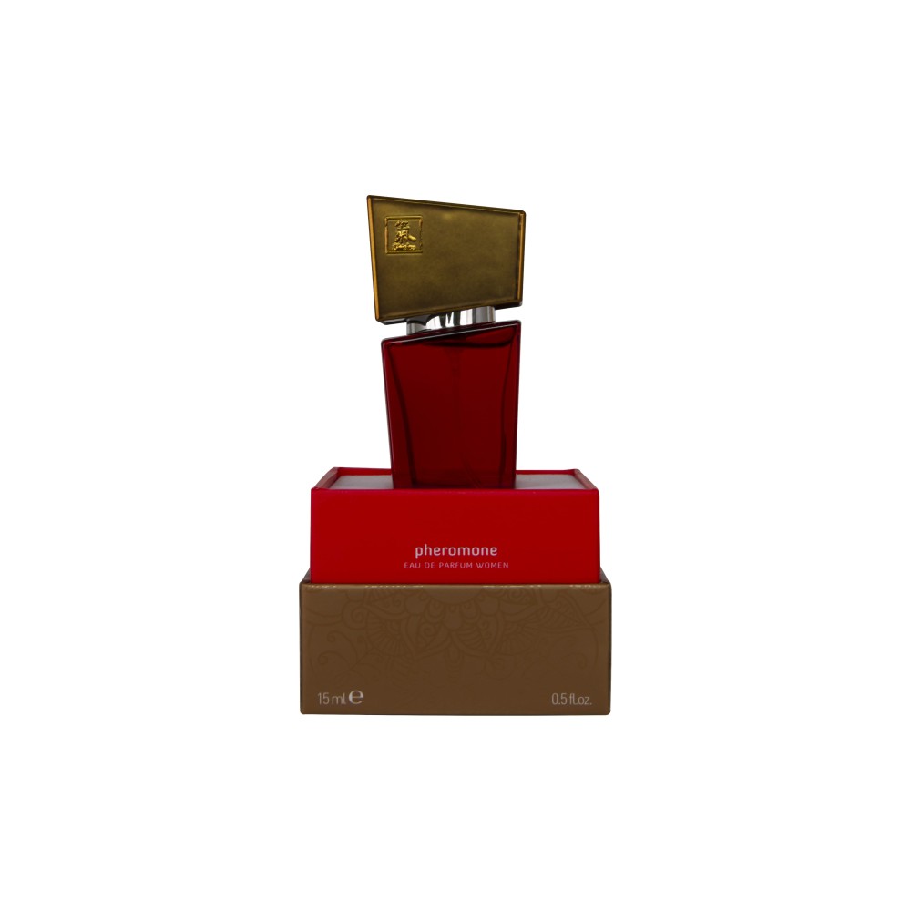 SHIATSU - SHIATSU PHEROMON FRAGRANCE WOMAN RED 15 ML