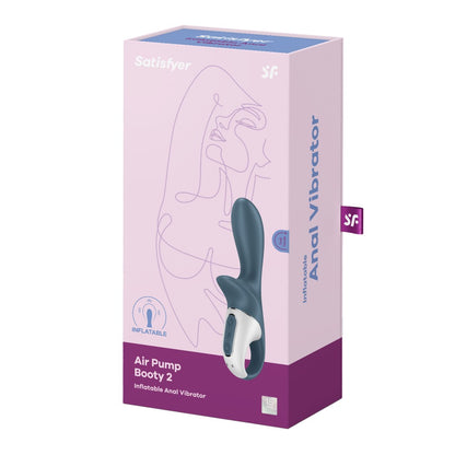 SATISFYER - AIR PUMP BOOTY 2 DARK GREY