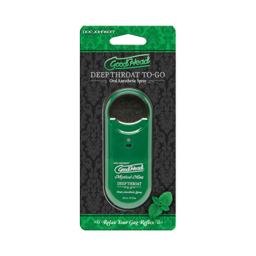 DOC JOHNSON - GOODHEAD TO GO - DEEP THROAT SPRAY .33OZ. MYSTICAL MINT