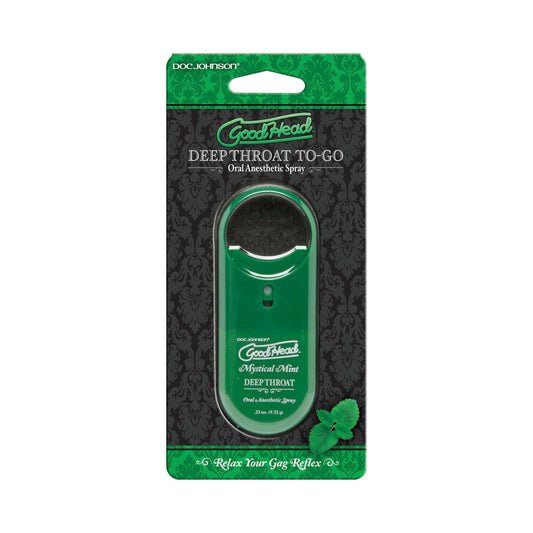 GOODHEAD TO GO - DEEP THROAT SPRAY .33OZ. MYSTICAL MINT