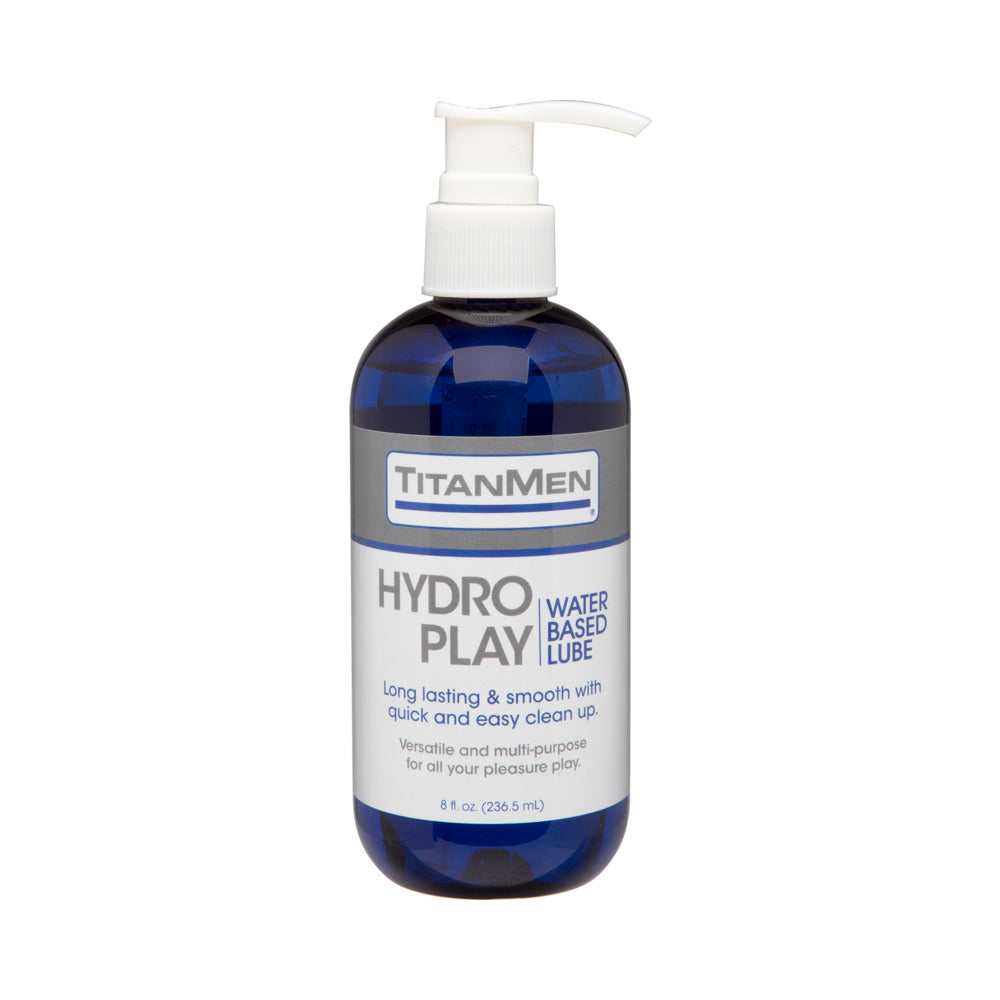 DOC JOHNSON - TITANMEN - HYDRO- PLAY WATER BASED GLIDE 8OZ.