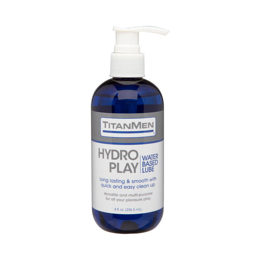 DOC JOHNSON - TITANMEN - HYDRO- PLAY WATER BASED GLIDE 8OZ.