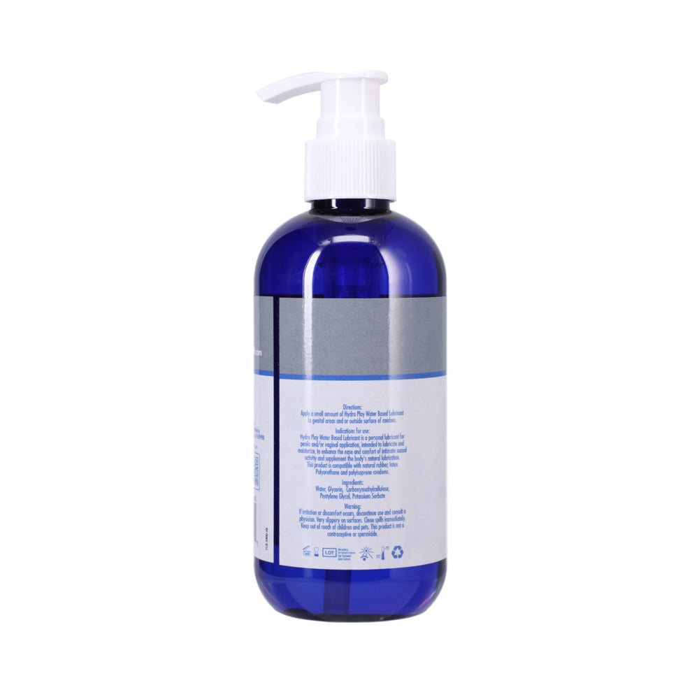 DOC JOHNSON - TITANMEN - HYDRO- PLAY WATER BASED GLIDE 8OZ.