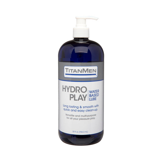 DOC JOHNSON - TITANMEN - HYDRO- PLAY WATER BASED GLIDE 32OZ.