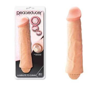 NMC - REAL SEDUCER FLEXIBLE VIBRATING DONG 8"_B0O25_4