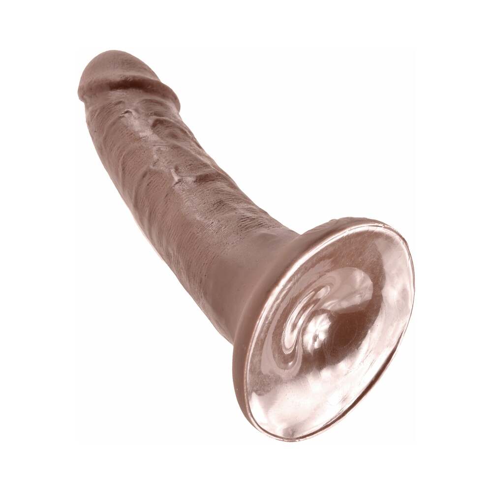 PIPEDREAM - KING COCK CLEAR 6 IN. COCK REALISTIC DILDO WITH SUCTION CUP