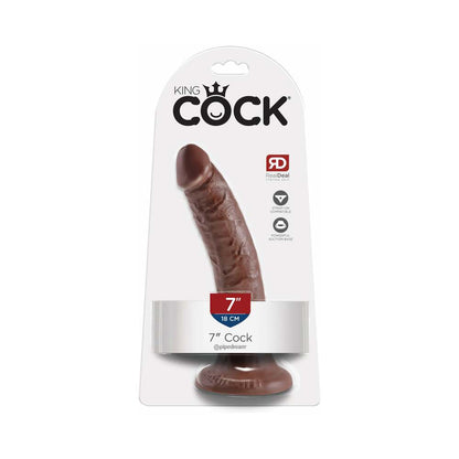 PIPEDREAM - KING COCK 7 IN. COCK REALISTIC DILDO WITH SUCTION CUP BEIGE