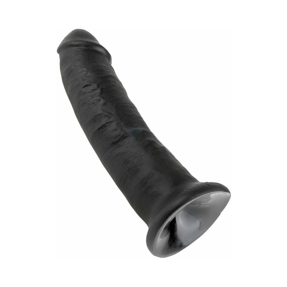 KING COCK - 9 DILDO NEGRO 22.9 CM