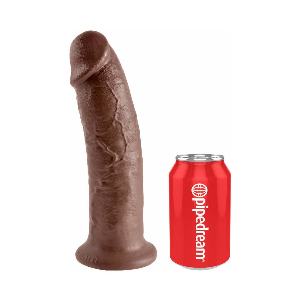 PIPEDREAM - KING COCK 10 IN. COCK REALISTIC DILDO WITH SUCTION CUP TAN