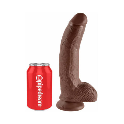 PIPEDREAM - KING COCK 9 IN. COCK WITH BALLS REALISTIC SUCTION CUP DILDO BEIGE