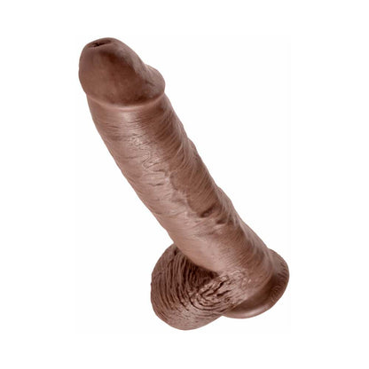 PIPEDREAM - KING COCK 10 IN. COCK WITH BALLS REALISTIC SUCTION CUP DILDO TAN