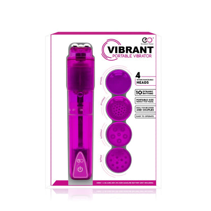 NMC - VIBBRANT PORTABLE VIBRATOR PURPLE