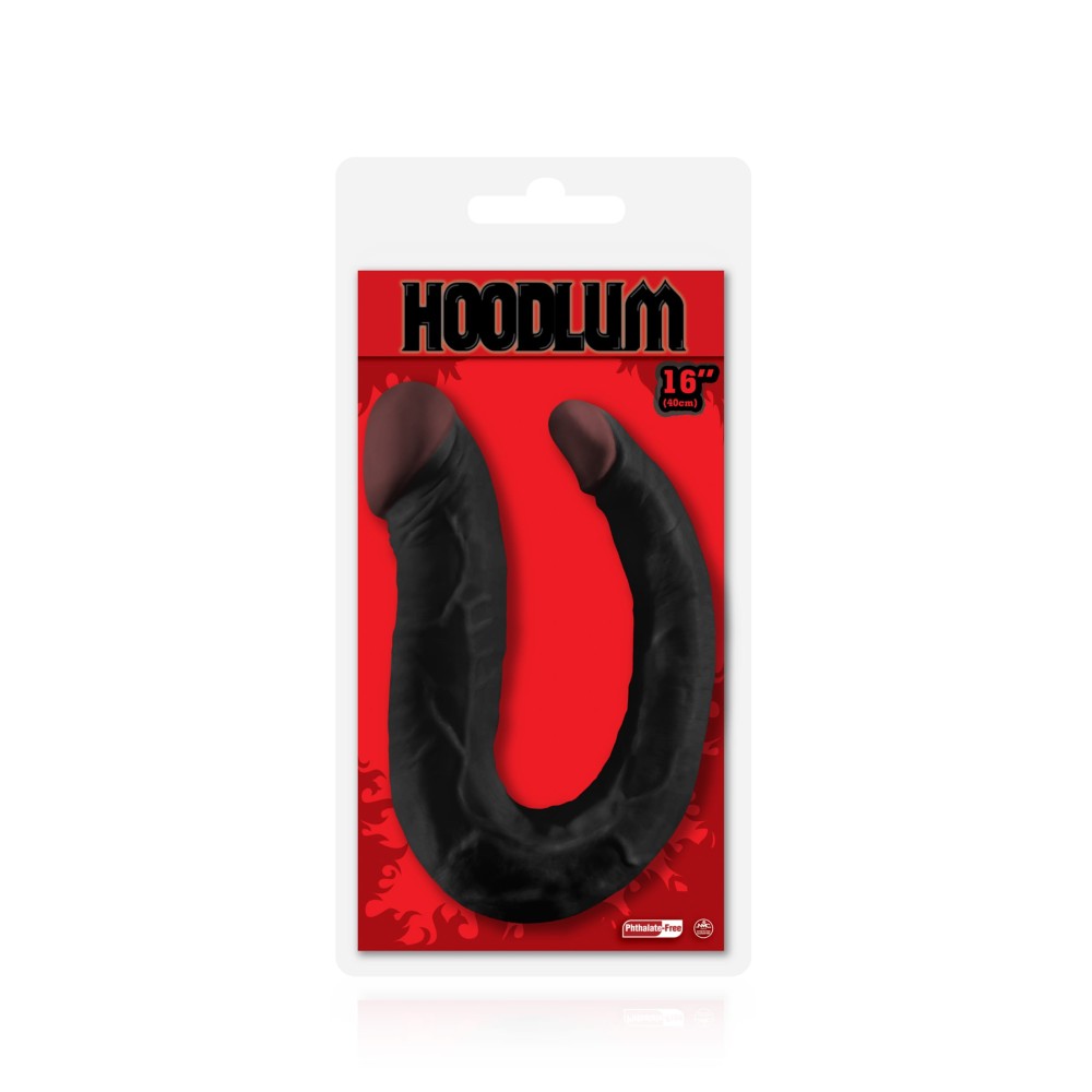 NMC - HOODLUM 16" U-SHAPED DONG BLACK_B15O25_4