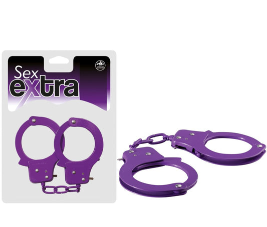 NMC - SEX EXTRA - METAL CUFFS PURPLE