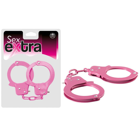 NMC - SEX EXTRA - METAL CUFFS PINK