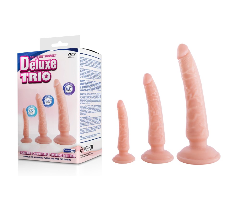 NMC - DELUXE TRIO PVC DONG KIT SET