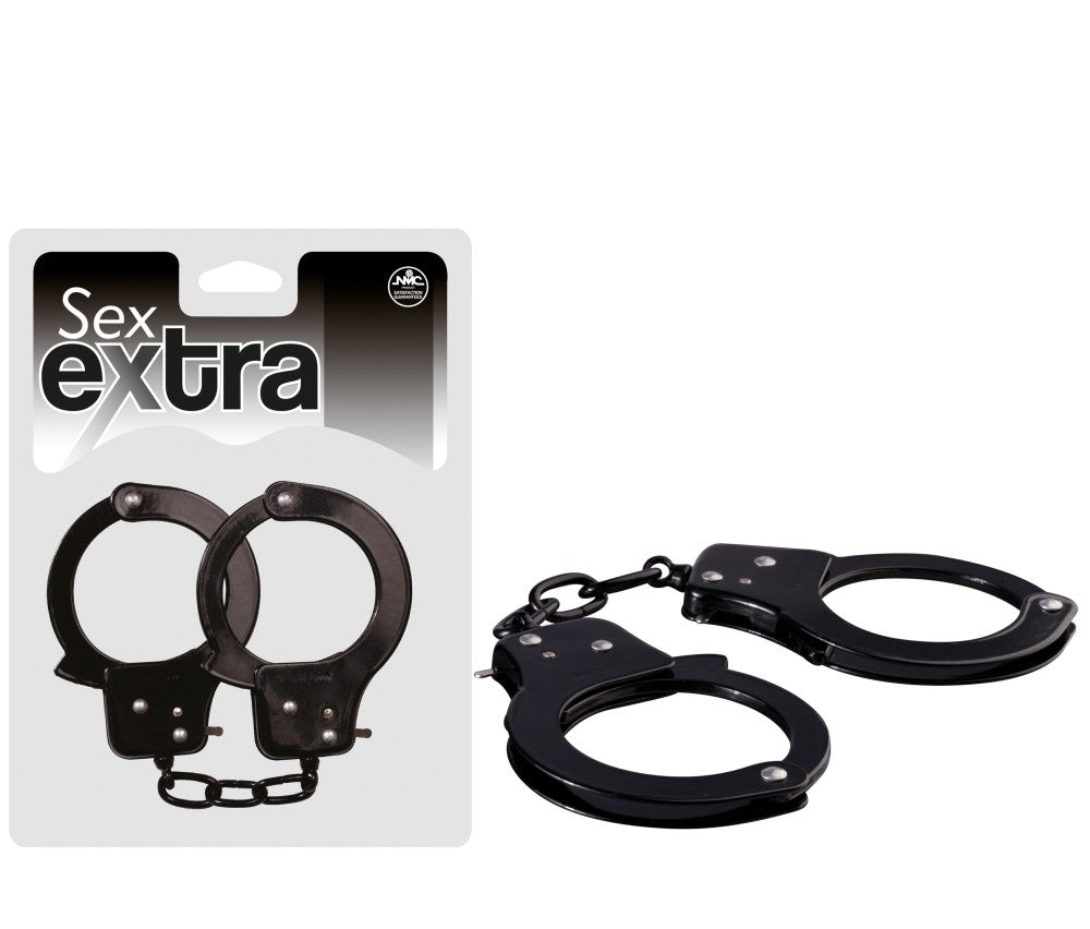 NMC - SEX EXTRA - METAL CUFFS BLACK