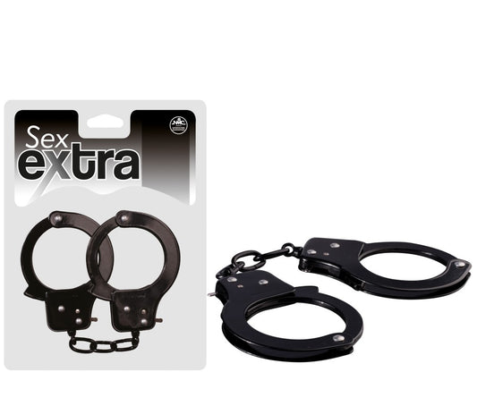 NMC - SEX EXTRA - METAL CUFFS BLACK