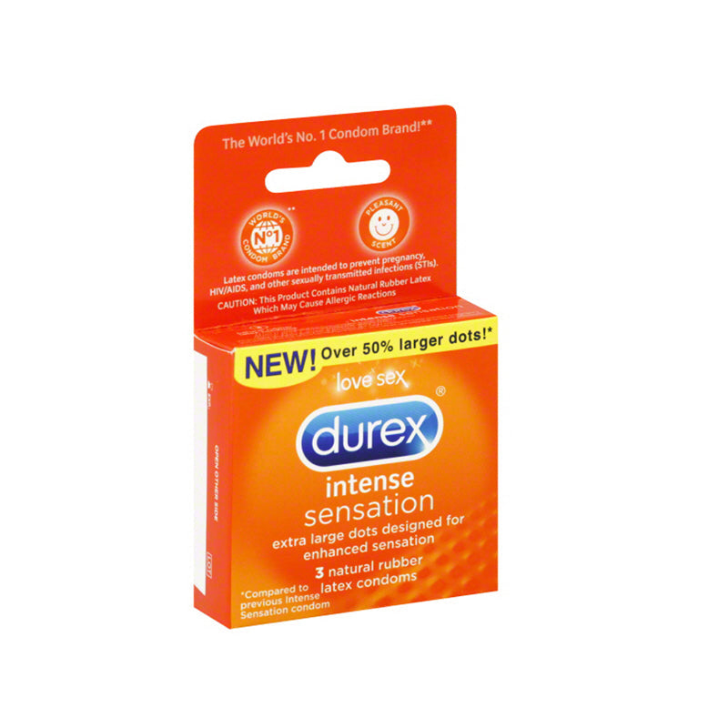 DUREX - INTENSE SENSATION EXTRA LARGE DOTS (3)