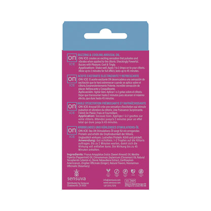 SENSUVA - ON ICE AROUSAL OIL 5 ML