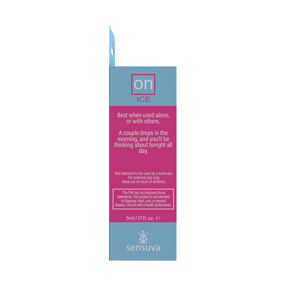 SENSUVA - ON ICE AROUSAL OIL 5 ML