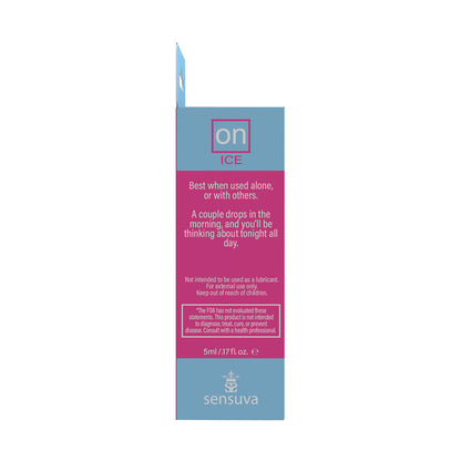 SENSUVA - ON ICE AROUSAL OIL 5 ML