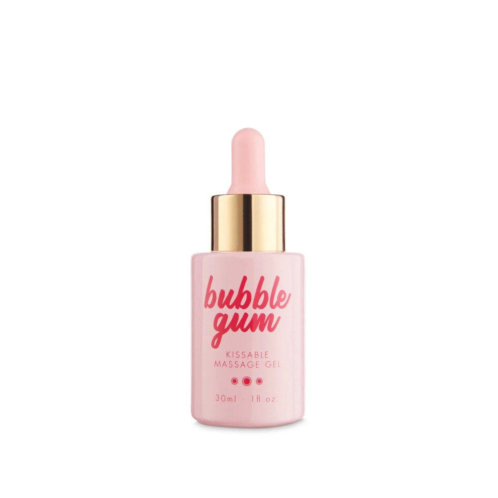 BIJOUX INDISCRETS - BUBBLEGUM PLAY KIT:- WARMING MASSAGE OIL 100 ML- FULL BODY KISSABLE MASSAGE GEL 30ML- ORAL PLEASURE LIP GLOSS 13ML