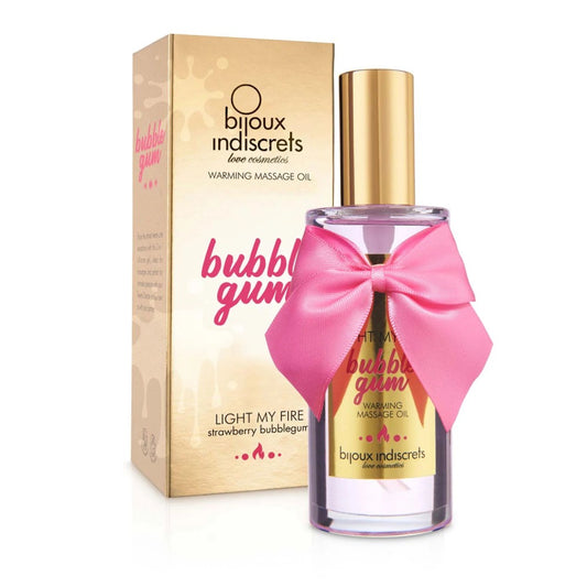 BIJOUX INDISCRETS - LIGHT MY FIRE - BUBBLEGUM  WARMING OIL