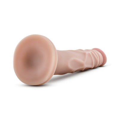 BLUSH - AU NATUREL RONNIE 7.5 IN. POSABLE DUAL DENSITY DILDO BEIGE