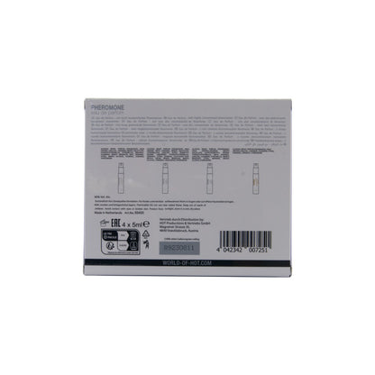 HOT - HOT PHEROMONE PERFUME TESTER-BOX LMTD WOMEN - 4X5ML