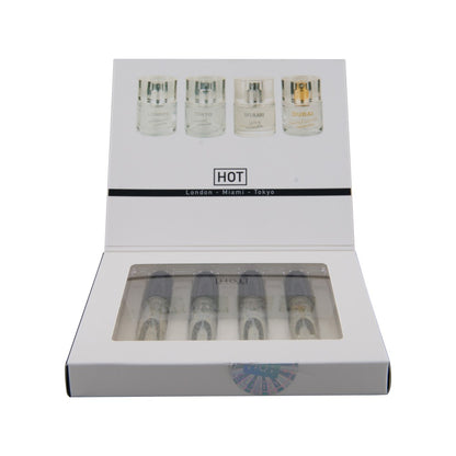 HOT - HOT PHEROMONE PERFUME TESTER-BOX LMTD WOMEN - 4X5ML