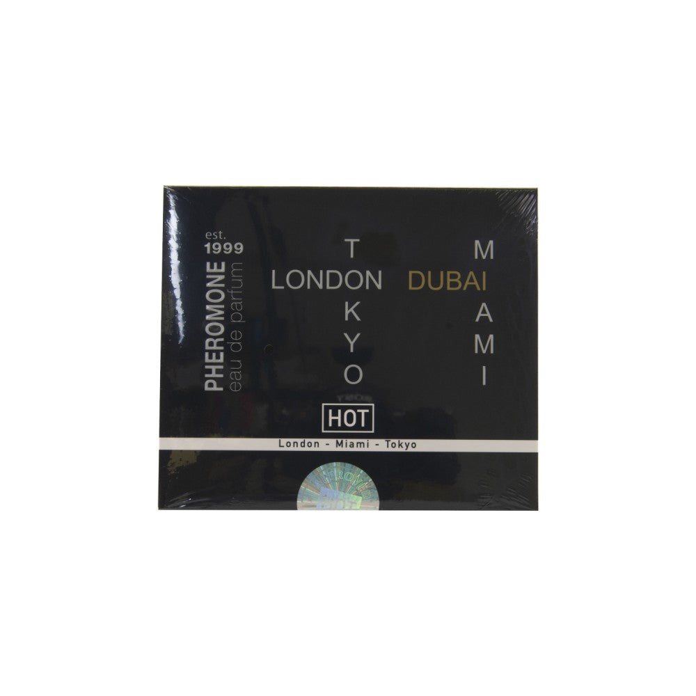 HOT - HOT PHEROMONE PERFUME TESTER-BOX LMTD MEN - 4X5ML