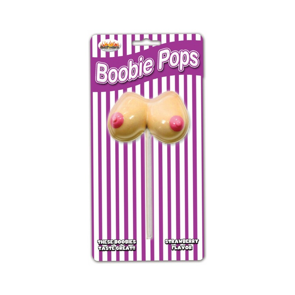 HOTT PRODUCTS - BOOBIE POPS-STRAWBERRY