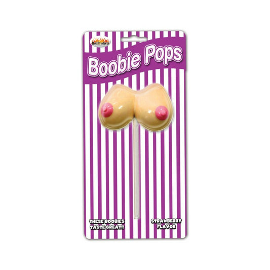 HOTT PRODUCTS - BOOBIE POPS-STRAWBERRY