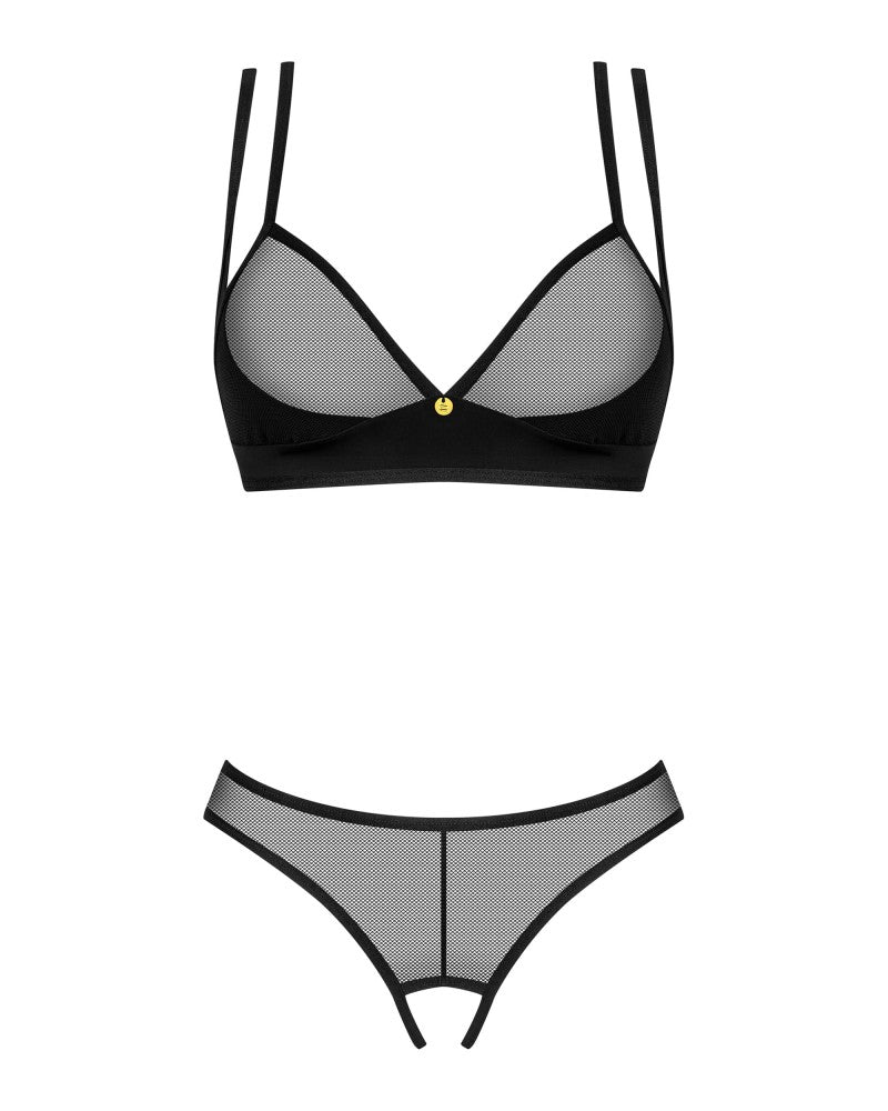 OBSESSIVE - NESARI 2-PCS CROTCHLESS SET XL/2XL