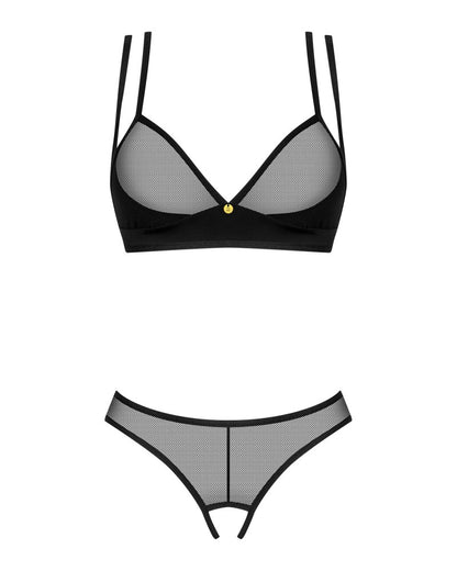 OBSESSIVE - NESARI 2-PCS CROTCHLESS SET XL/2XL