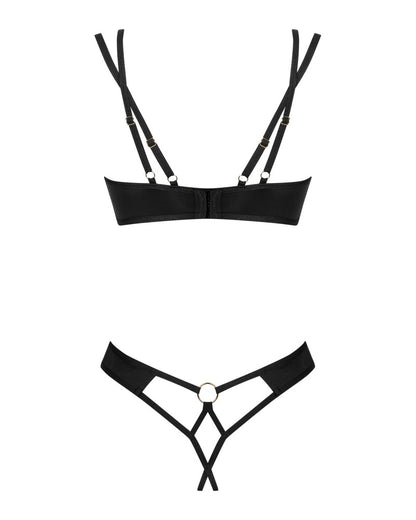OBSESSIVE - NESARI 2-PCS CROTCHLESS SET XL/2XL