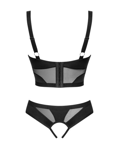 OBSESSIVE - CHIC AMORIA 2-PCS CROTCHLESS SET   XS/S