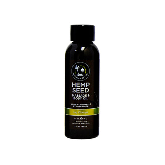 EARTHLY BODY MASSAGE OIL NAG CHAMPA 2OZ