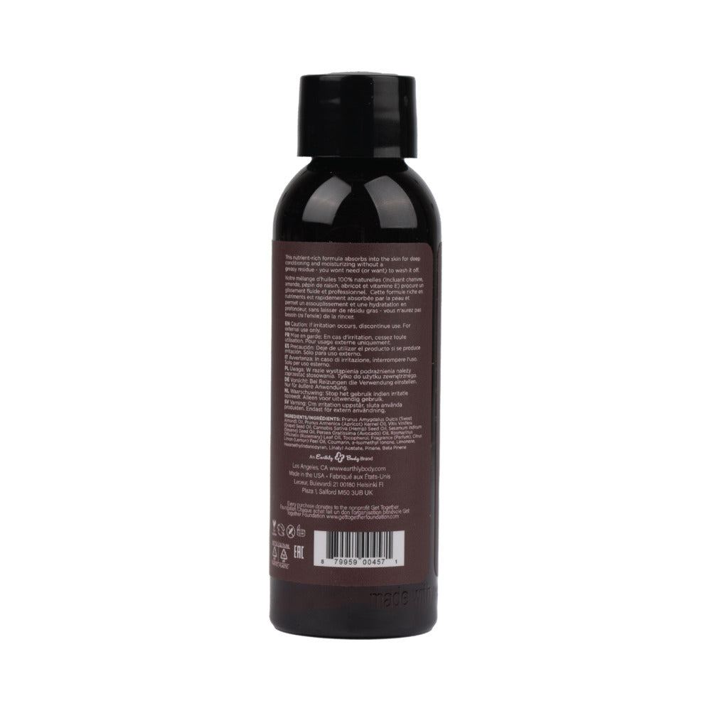 EARTHLY BODY - HEMP SEED MASSAGE OIL SKINNY DIP 2 OZ.