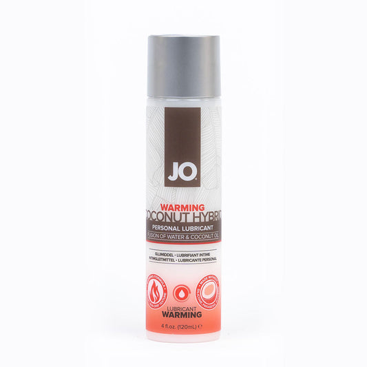 JO COCONUT HYBRID WARMING LUBRICANT 4 OZ.