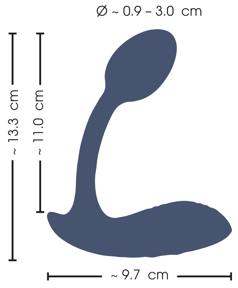 SWEET SMILE - RC BENDABLE PANTY VIBRATOR