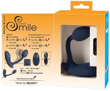 SWEET SMILE - RC BENDABLE PANTY VIBRATOR