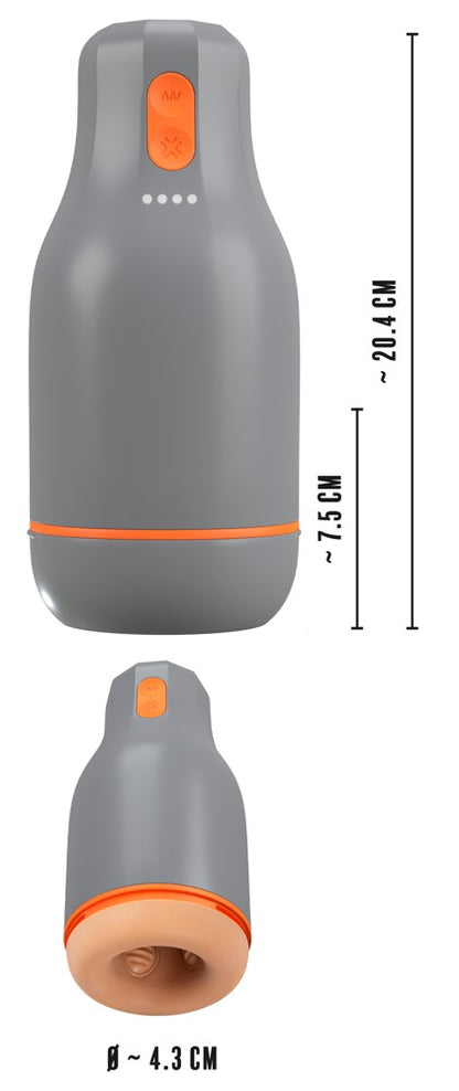 REBEL - GLANS MASTURBATOR WITH 2 FUNCTIONS