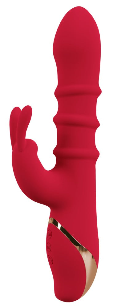 YOU2TOYS - RABBIT VIBRATOR WITH 3 MOVING RINGS