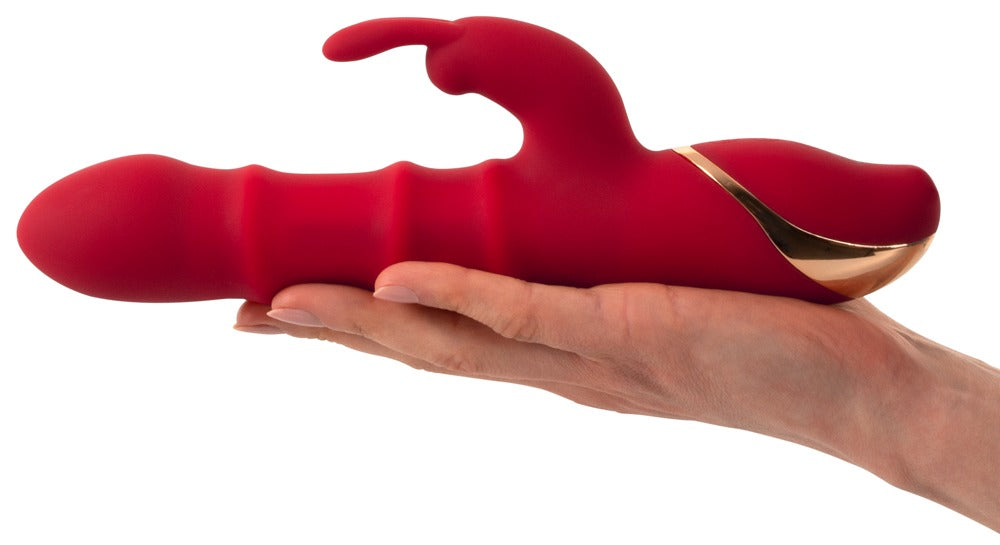 YOU2TOYS - RABBIT VIBRATOR WITH 3 MOVING RINGS